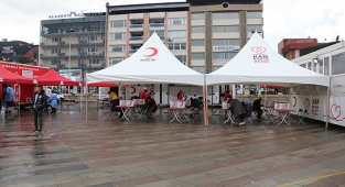 Alaşehir'de Kan Bağışı Kampanyası Düzenlendi 2021