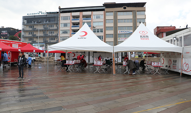 Alaşehir'de Kan Bağışı Kampanyası Düzenlendi 2021