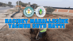 Hacıbey Mahallesi'ne Yağmur Suyu Hattı