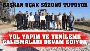 Alaşehir, Başkan Uçak ile yenilenmeye devam ediyor