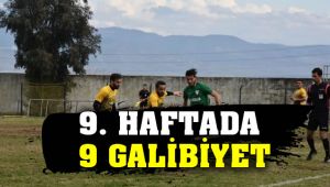 AS-AS'dan 9. Hafta 9 Galibiyet