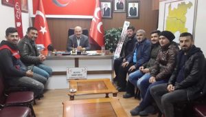 Eşmeliler Spor'dan Başkan Apan'a Ziyaret