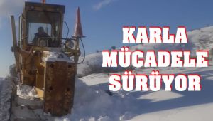 Alaşehir Belediyesi Karla Mücadele Çalışmalarını Sürdürüyor