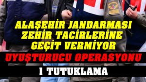 Alaşehir Jandarma'sından Zehir Tacirlerine Geçit Yok! 1 Tutuklama