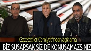 Başkan Filizkan : Biz Susarsak Siz De Konuşamazsınız