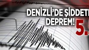 Denizli'de 5.5 Deprem