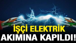 Alaşehir'de Yüksek Gerilim Hattına Kapılan İşçi Ölümden Döndü