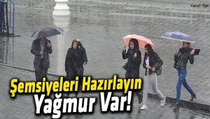 Dikkat ! Sıcaklıklar Düşüyor Yağmur Geliyor