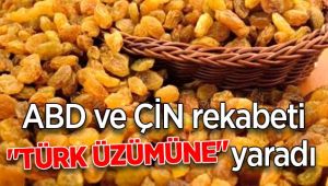 ABD-Çin rekabeti Türk üzümüne yaradı!