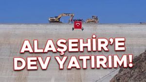 Alaşehir Horzumalayaka Barajının Gövde Dolgusu Tamamlandı