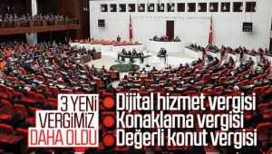 Yeni Vergi Düzenlemesi Meclisten Geçti