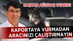 Başkan Ağırbaş Uyardı ! Kaportaya Vurmadan Aracınızı Çalıştırmayın !