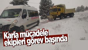 Manisa Genelinde Karla Mücadele Başladı
