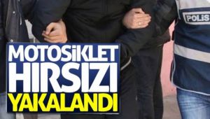 Alaşehir'de Motosiklet Hırsızı Sonunda Yakalandı