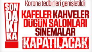 Korona Tedbirleri Genişletildi