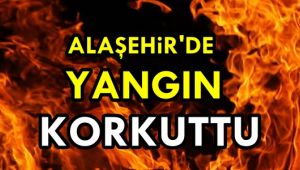 Alaşehir'de Ev Yangını !
