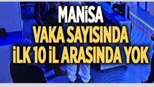 Manisa Vakaya Sayısında İlk 10'da Yok