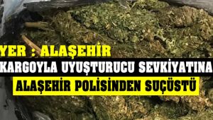 Alaşehir'de Kargo İle Uyuşturucu Sevkiyatına Polis Engeli !