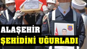 Alaşehir Şehit Uzman Çavuş Mesut Yazarı Son Yolculuğuna Uğurladı