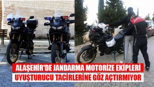 Alaşehir Jandarma Motorize Asayiş Timi Uyuşturucu Tacirlerine Göz Açtırmadı