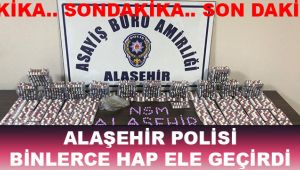 Alaşehir Polisi Uyuşturucu Tacirlerine Yine Göz Açtırmadı