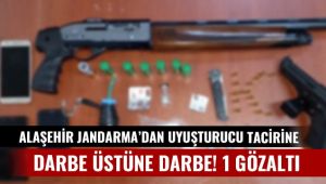 Alaşehir Jandarma Uyuşturucu Tacirlerine Göz Açtırmıyor : 1 Gözaltı