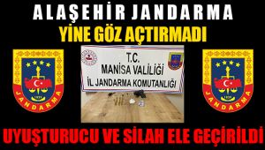 Alaşehir Jandarmadan Uyuşturucu Tacirlerine Bir Darbe Daha