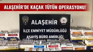 Alaşehir Polisi Tütün Kaçakçılarına Göz Açtırmadı