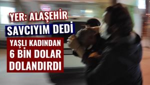 Alaşehir'de telefonla dolandırıcılık şüphelisi tutuklandı
