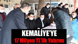 Kemaliye'ye 17 Milyon TL'lik Yatırım