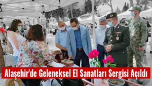 Alaşehir'de Geleneksel El Sanatları Sergisi Düzenlendi