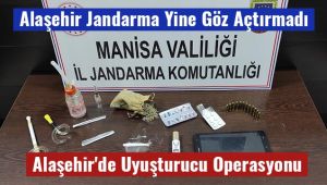 Alaşehir Jandarma'dan Uyuşturucu Operasyonu 1 Kişi Yakalandı