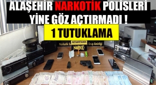 Alaşehir'de Uyuşturucu Operasyonunda 1 Kişi Tutuklandı