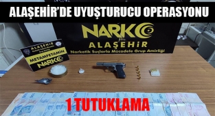 Alaşehir polisi zehir tacirlerine nefes aldırmıyor : 1 Tutuklama