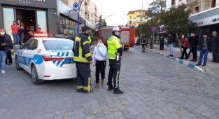 Manisa'da halk otobüsünün altında kalan kadın ağır yaralandı