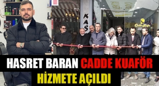 Kavaklıdere'de Hasret Baran Cadde Kuaför Hizmete Açıldı !