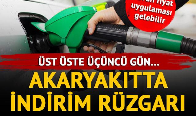 Son dakika: Akaryakıt indirimi devam ediyor: Benzin ve motorin fiyatı yeniden...