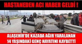 Hastaneden acı haber geldi! 14 yaşındaki genç hayatını kaybetti