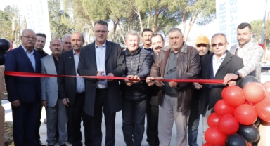 Alaşehir'de Zübeyde Hanım Parkı Açıldı