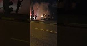 Alaşehir'de Korkutan Yangın